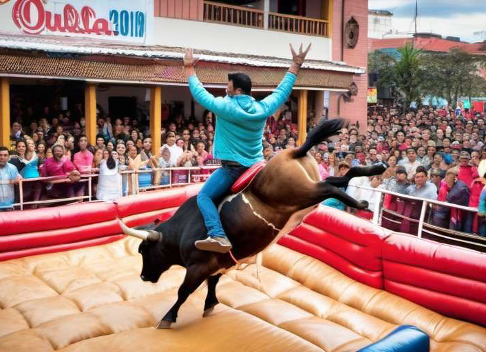 toro mecanico bogota para eventos